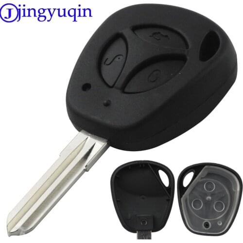10X 3 Buttons Flip Replacement Car Key Shell For Lada vesta granta priora kalina vaz Uncut Auto Blank Remote Key Case Cover
