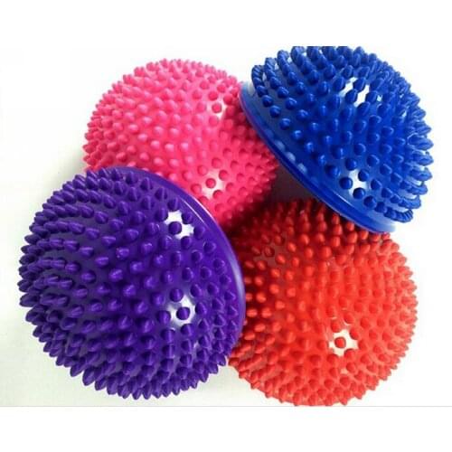 Yoga Fitness Ball Massage Half Ball Stability Gymnastic Exercise Yoga Gym Fitness Pilates Ball Weight Ball 250kg Anti Burst
