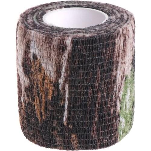 Camo Outdoor Hunting Shooting Tool Camouflage Stealth Tape Waterproof Wrap U2JB