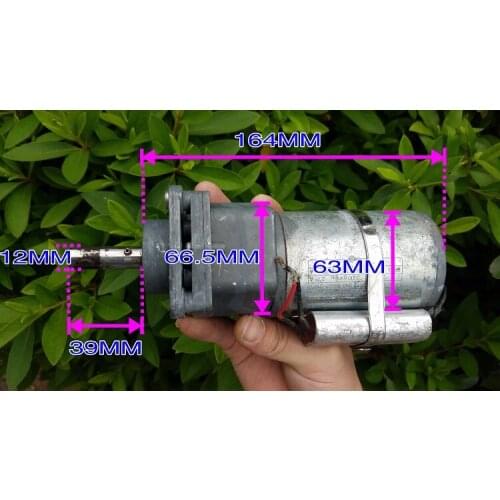 Disassembly machine German Dunkermotoren GR63x25 DC motor 24V high torque motor geared motor second-hand