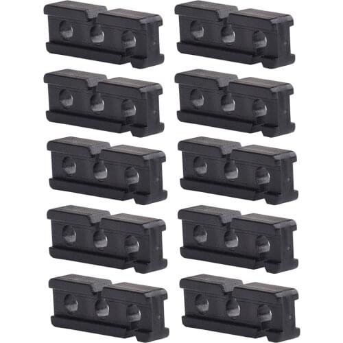 10 PCS Tent Cord Tensioner, Tent Rope Adjuster Guy Rope Tightener Wind Stop Buckle, Camping Accessories