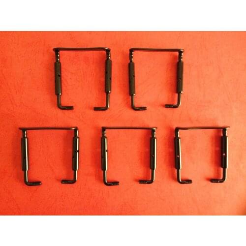 10 set new black Violin Chin Rest Clamp screw 3/4-4/4 size, Violin Accessories