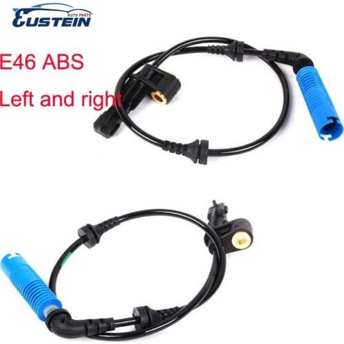 Original Eustein Front ABS Sensor left and right side for BMW E46 34526752682 34526752681 Wheel speed sensor brake system