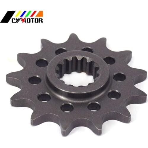 13T Front Chain Sprocket For ZONGSHEN 77MM 250CC NC250 KAYO T6 K6 BSE J5 RX3 ZS250GY-3 4 Valves Parts Motorcycle Accessories