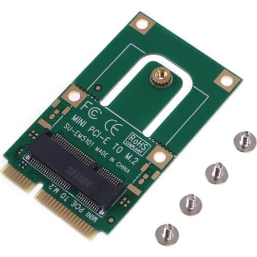 Mini PCI-E to m2 Adapter Converter Expansion Card m2 Key NGFF E Interface for m2 Wireless Bluetooth WiFi Module