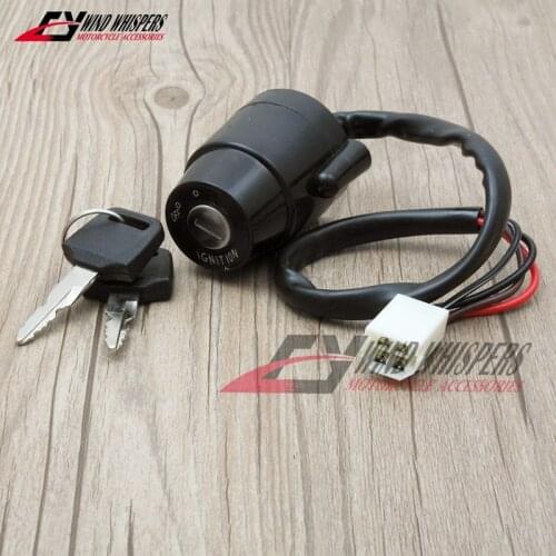 Motorcycle Ignition Switch & Keys For Yamaha DT100 1974-1983 DT125 1974-1981 DT175 1974-1981 DT250 1974-1979