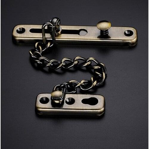 Solid SUS304 Stainless Steel Casting Heavy Duty Robust Door Chain Security Lock Chain Door Safety Guard Chain, EK-07A-SS