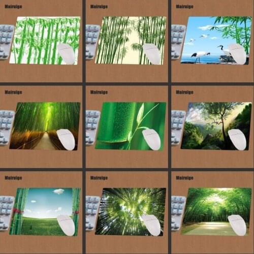 Mairuige Promotion Outdoor Mountain Forest Mouse Pad Landscape Mouse Pad High Quality Rubber Mouse Pad