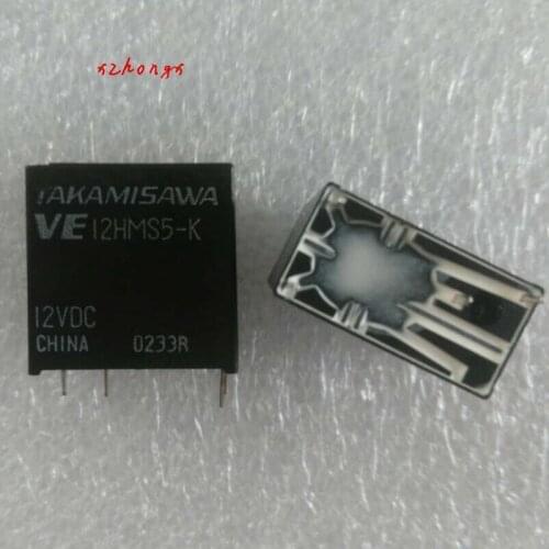 VE 12HMS5-K 12VDC relay pin 4