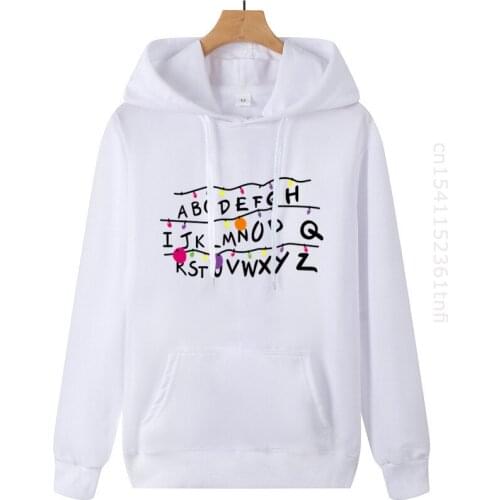 New Trendy Faces Stranger Things Hooded Tops Mens Hoodies And Oversized Spring With Hip Hop Daily Casual Hoodies Men Brand
