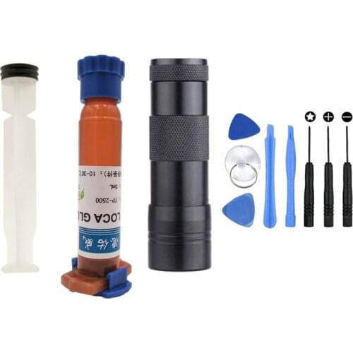 TP-2500 5ml LOCA UV liquid optical clear adhesive uv glue for touch screen sumsung galaxy iPhone Repair