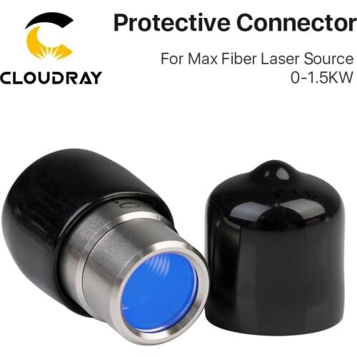 Cloudray Max 0-1.5KW Fiber Laser Source Output Protective Connector Lens Group for Max Fiber Laser Source