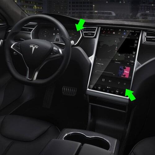 Vxvb New For Tesla Model 3 Y S X 2021 Accessories Car Navigation Screen Protector Film Center Control Touchscreen Model Three