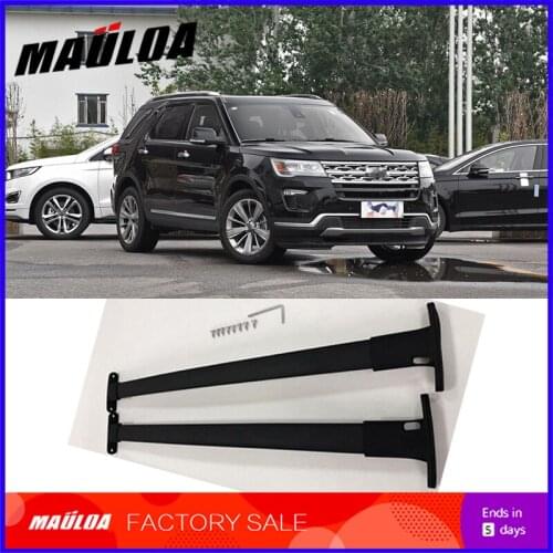 High quality screw install Aluminium alloy roof rack cross bar for Explorer 2016 2017 2018