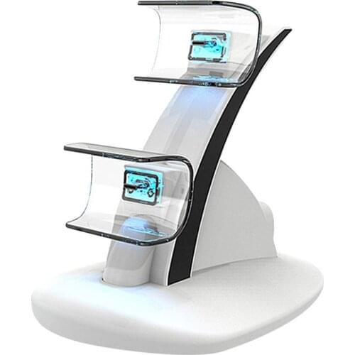 For PS5 Controller Charger Dual USB Fast Charging Dock Station Stand With USB C Ouput For PlayStation5 DualSense Accessories