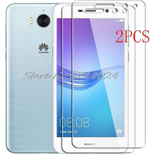 2PCS FOR Huawei Y5 2017 High HD Tempered Glass Protective On MYA-L03, MYA-L23, MYA-L02, L22 U29 L13 Screen Protector Film