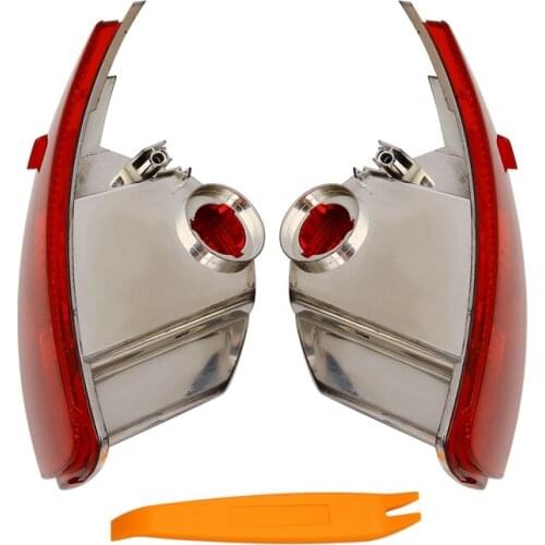 1 Pair Car Rear Bumper Fog Light Tail Brake Light Stop Warning Lamp for Renault Kadjar 2015-2018