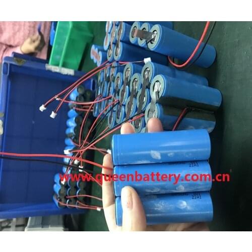 21700 50E M50 M50 M50T 1s3p medical device emergency backup battery pack 3.6V 3.7V 15AH with PCM 2A-5A with PH2.0-2P connector