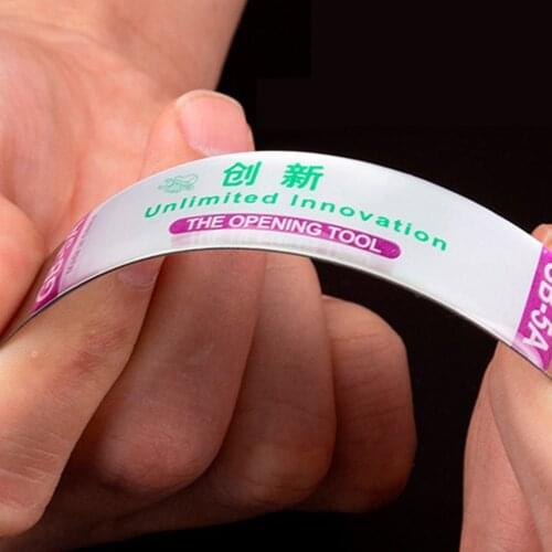 5 Pcs Soft Thin Stainless Steel Pry Blade LCD Screen Opening Tool For Mobile Phone Touch Screen Repair Kit Pry Slice