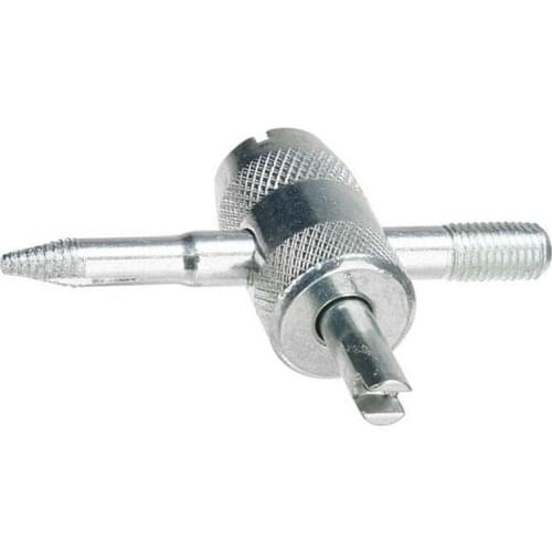 6Pcs Valve Cores Replacement + 1Pc 4-Way Valve Tool + 1Pc Valve Core Remover