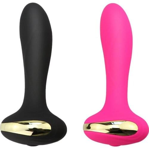 Auexy USB Charging Anal Plug Vibrator Prostate Massager Man Masturbator G-spot Butt Plug Vibrator For Women Gay Anal Sex Toys