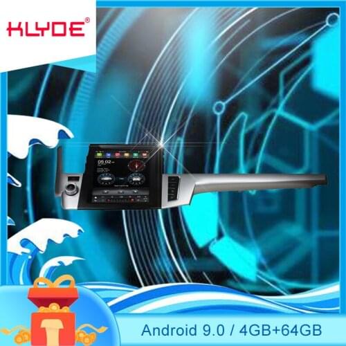 KLYDE For Highlander 2015-2017 Car Radio Multimedia Video Player Navigation GPS Android 9 No 2din 2 din dvd