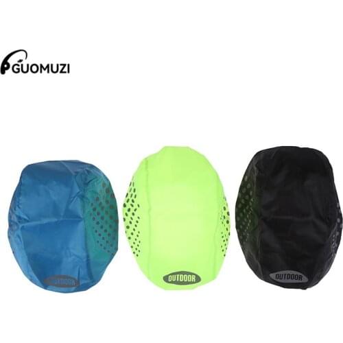 1PC Oxford cloth Reflective Bike Helmet Cover Waterproof Windproof Bicycle Helmet Rain Covers