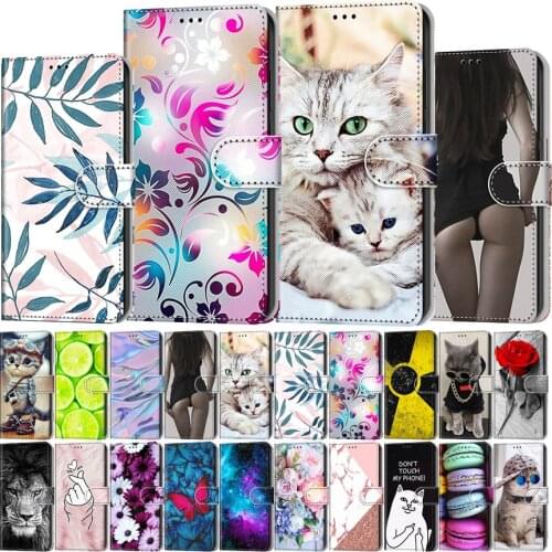 Etui Leather Wallet Flip Stand Case For Samsung Galaxy M02 M02S M12 A02 A02S A12 A32 A52 A72 A42 5G A21S A51 A71 Fundas Cover