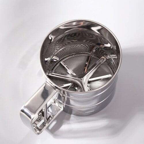 Stainless Steel Coffee Filter Baking Filter Powder Sifter Hand Brewed Simple Home Kitchen Products Filtro Cafe Coffeeware EI50CF