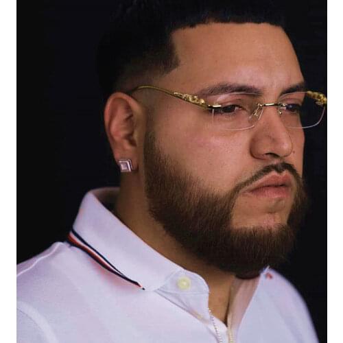 Luxury Brand Carving Leopard Mens Frameless Square Sunglasses Women Fashion Color Retro Metal Sunglasses UV400 Oculos De Sol