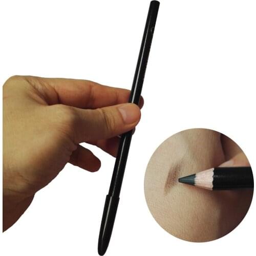 Microblading Permanent Makeup Eyebrow Tattoo Line Design Pencil Waterproof Positioning Pen Black Color
