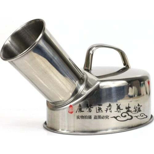 Thicken 304 stainless steel urine pot mens large-capacity urinals