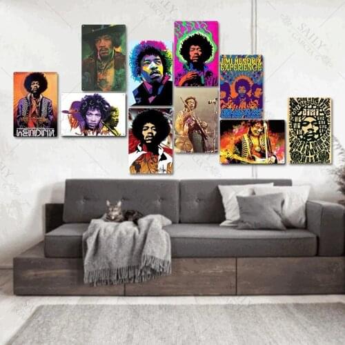 Nostalgic Pop Star Tin Poster Sign Vintage Rock N Roll Metal Plaque Sign Music Tiki Bar Art Wall Decor Plate Personal Room Decor