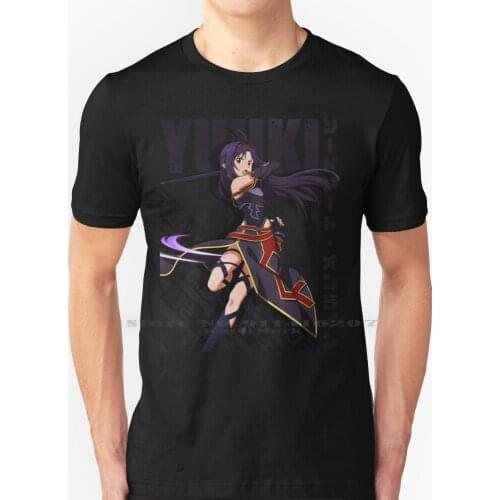 Sword Art Online - Konno Yuuki T Shirt 100% Pure Cotton Anime Meme Manga Light Novel Video Game Sword Art Online S A O Sao
