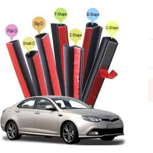 Suitable for BYD Rubber Sealing Strip Soundproof Door Sealing Strip B-pillar Sealing Strip Auto Parts Dustproof and Waterproof