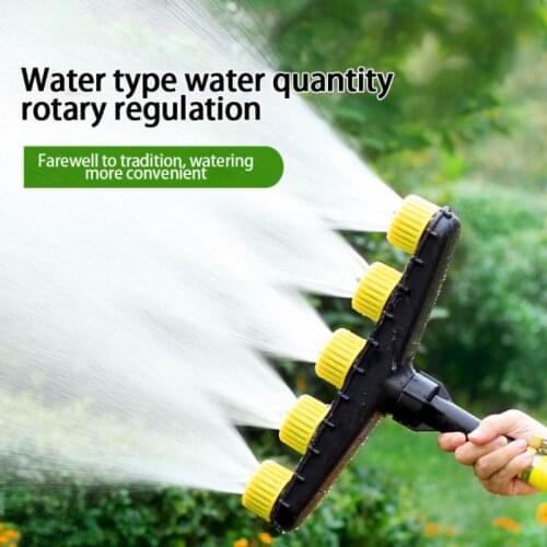 3 /4/5/6 Heads Garden Sprinkler Agriculture Atomizer Nozzles Watering Irrigation Adjustable Sprayer Garden Lawn Watering Tool