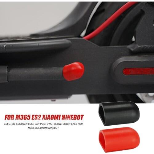 2pcs Electric Scooter Silicone Foot Support Protective Cover Case Foot Stand Pad Skateboard Accessories for Xiaomi M365 ES2