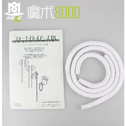 Three Ropes Magic Tricks Long Short Rope Close-up Magic Stage Illusion Magician Gimmick Accessories Magic Props