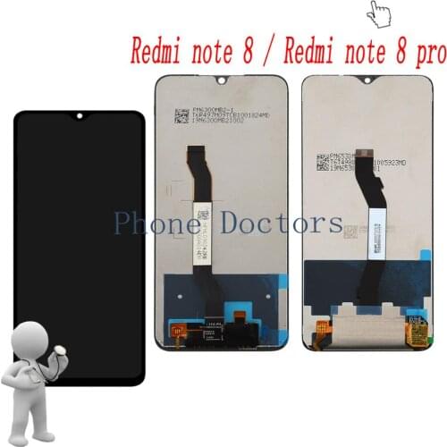 AAA Quality For Xiaomi Redmi Note 8 pro LCD Display Touch Screen Digitizer Assembly For Redmi Note 8 M1908C3JH LCD New