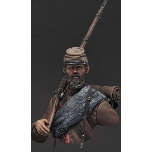 1/10 Southern Warrior Infantry, Resin Model figure Bust GK, Ancient war, Unassembled and unpainted kit