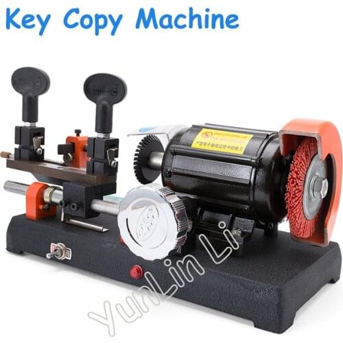 Horizontal Key Copy Machine 110V/220V Manual Knife Key Cutting Machine Key Duplicate Machine