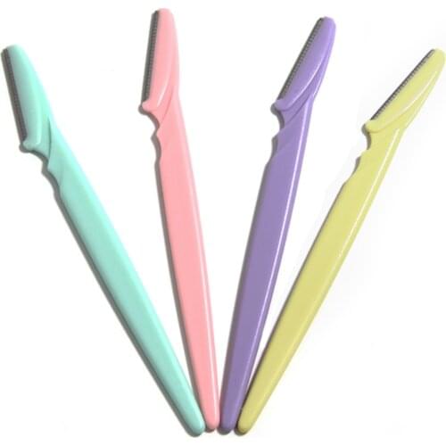 3PCS/10PCS Stainless steel Mascara repair eyebrow knife shave eyebrow knife set beauty Mascara repair eyebrow knife
