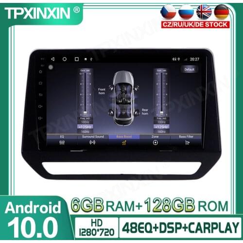 6+128G Android 10.0 For Renault Triber 2019+ Car GPS Navigation Radio Player Car Multimedia Player Head Unit Tape Recorder IPS
