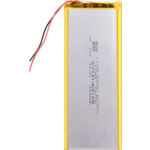 3263156 The tablet battery 3.7V,5000mAH,3263156 Polymer lithium ion / Li-ion battery for tablet pc