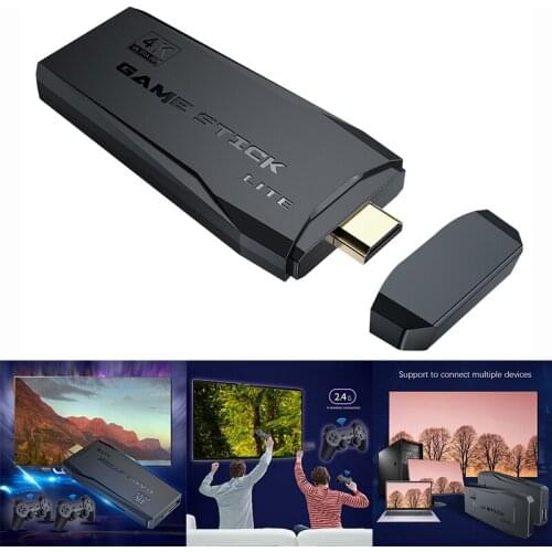 M8 Wireless HDMI-Compatible Retro Game Console,Plug and Play Video Game Stick,with 3500+ Games,Supports 9 Emulators