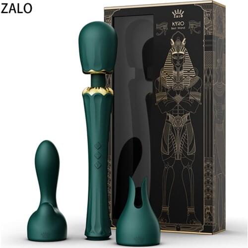 ZALO KYRO Big Magic Wand Silicone AV Vibrator Female Power Massager Woman Sex Toy Clitoris Stimulation Sex Shop