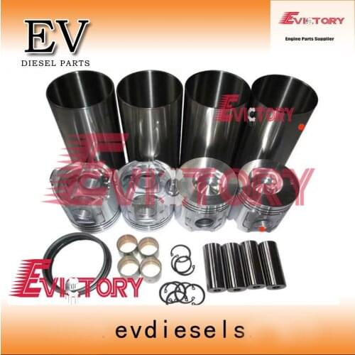 EV For Yanmar 4TNE94 4D94E water pump oil pump conrod + piston ring liner gasket bearing