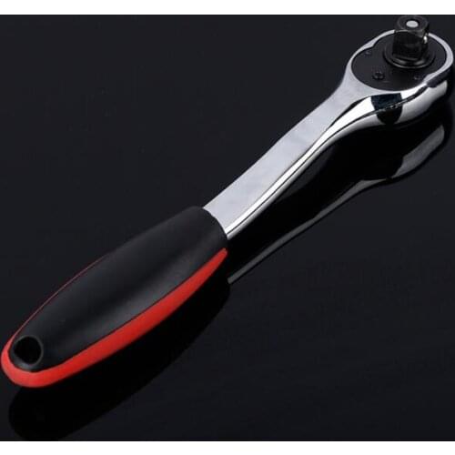 200Set 1/4" Ratchet Wrench High Torque A Type Wrench for Socket 24 Teeth Cr-v Quick Release Repair Tools