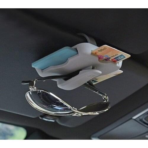 Multifunctional Car Sun Visor Clip Auto Parking Clip Car Card Clip Sunglasses Holder Car Accessories