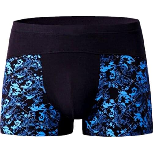 Large Size L-9XL 10XL 11XL 12XL Mens Clothing Flower Underwear Middle-Aged Male Boxers Underwear Cotton